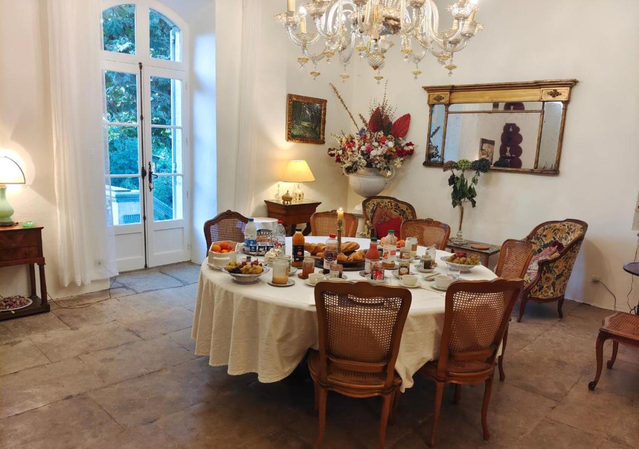 Rue Du Chateau A Cabrieres D'Avignon Bed and Breakfast Exteriör bild