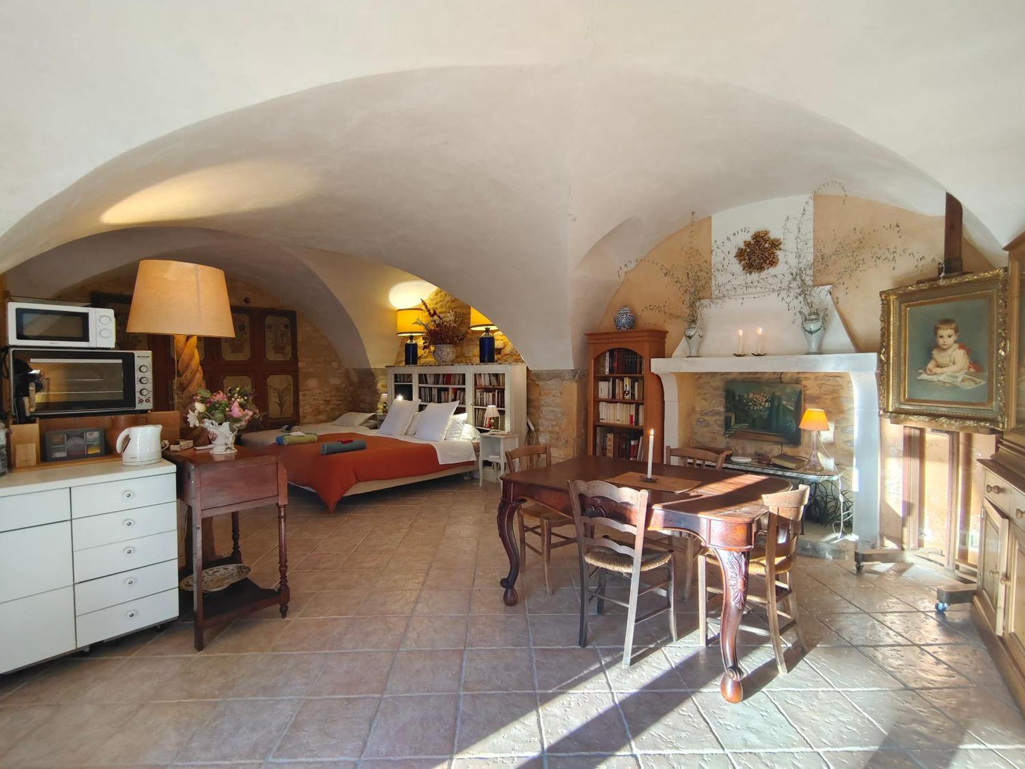 Rue Du Chateau A Cabrieres D'Avignon Bed and Breakfast Exteriör bild