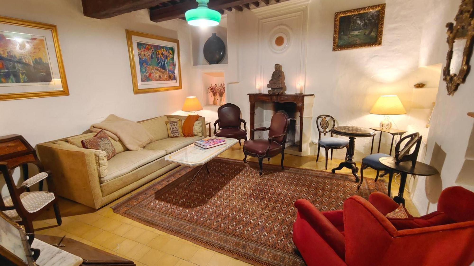 Rue Du Chateau A Cabrieres D'Avignon Bed and Breakfast Exteriör bild